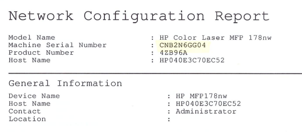 How to connect hp color laser mfp 178fnw to wifi.hp color laser